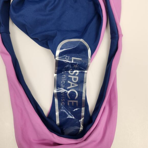 L*Space Mercury Bikini Bottom in Indigo and Rosebud Size XS NWOT - Picture 4 of 4